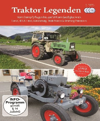 (Bild für) Traktor Legenden Vom Dampfpflügen bis zur WM am Großglockner Lanz, HELA Lanz, Hanomag Traktoren & Unimog Paraden